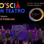 Locandina O Scia tribute band Baglioni al Teatro sala De Curtis