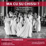 Locandina spettacolo Ntuppatedde a palazzo Biscari