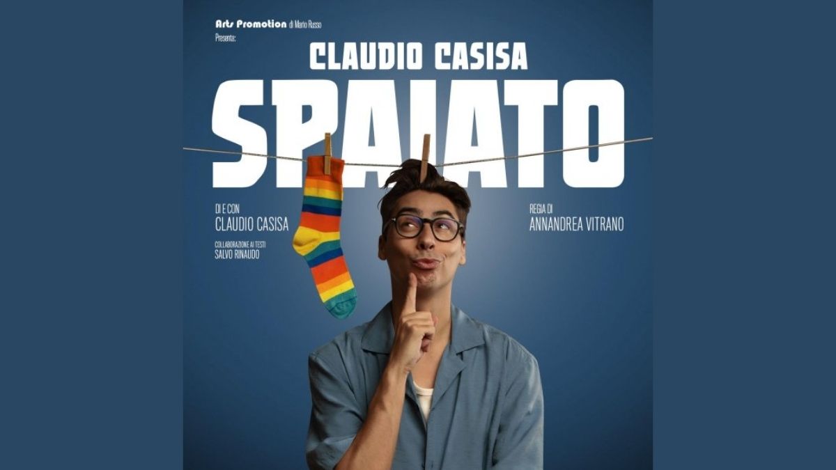 locandina di Claudio Casisa al teatro Ambasciatori
