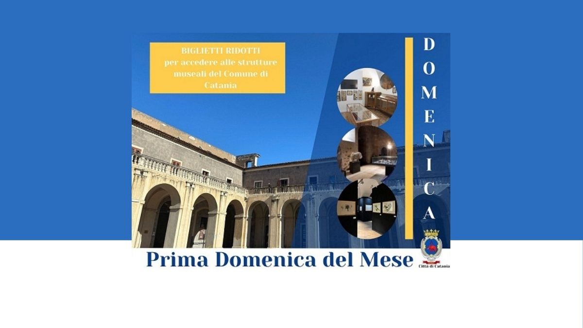 locandina sconti musei a Catania
