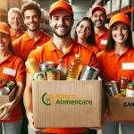 Immagine AI dul servizio civile del banco alimentare