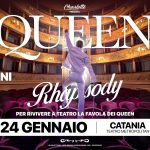 Locandina dello spettacolo Queen Rhapsody al Teatro Metropolitan