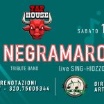 Locandina del live "Singhiozzo" cover Negramaro al Tap house