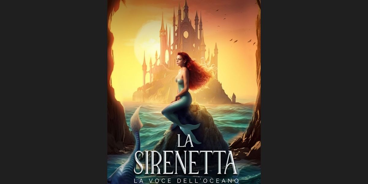 Locandina la Sirenetta il musical al Teatro Metropolitan di catania