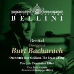 locandina recital omaggio a Burt Bacharach al teatro bellini di catania