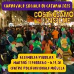 Locandina del Carnevale Sociale Catania