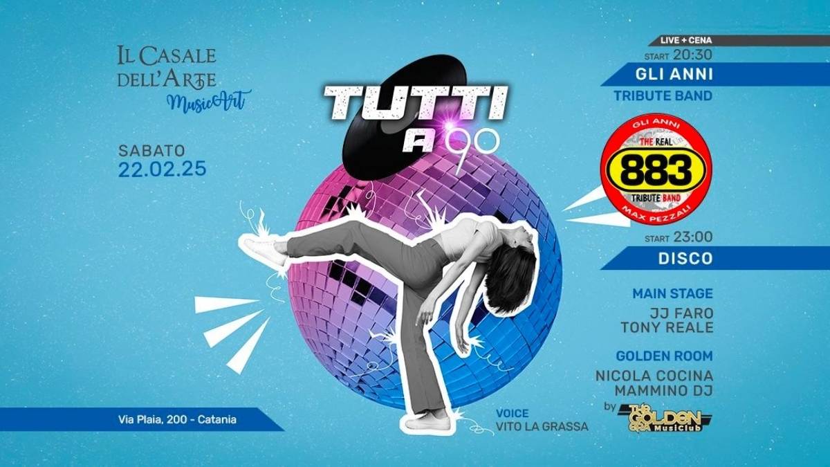 tutti a 90 festival a Catania