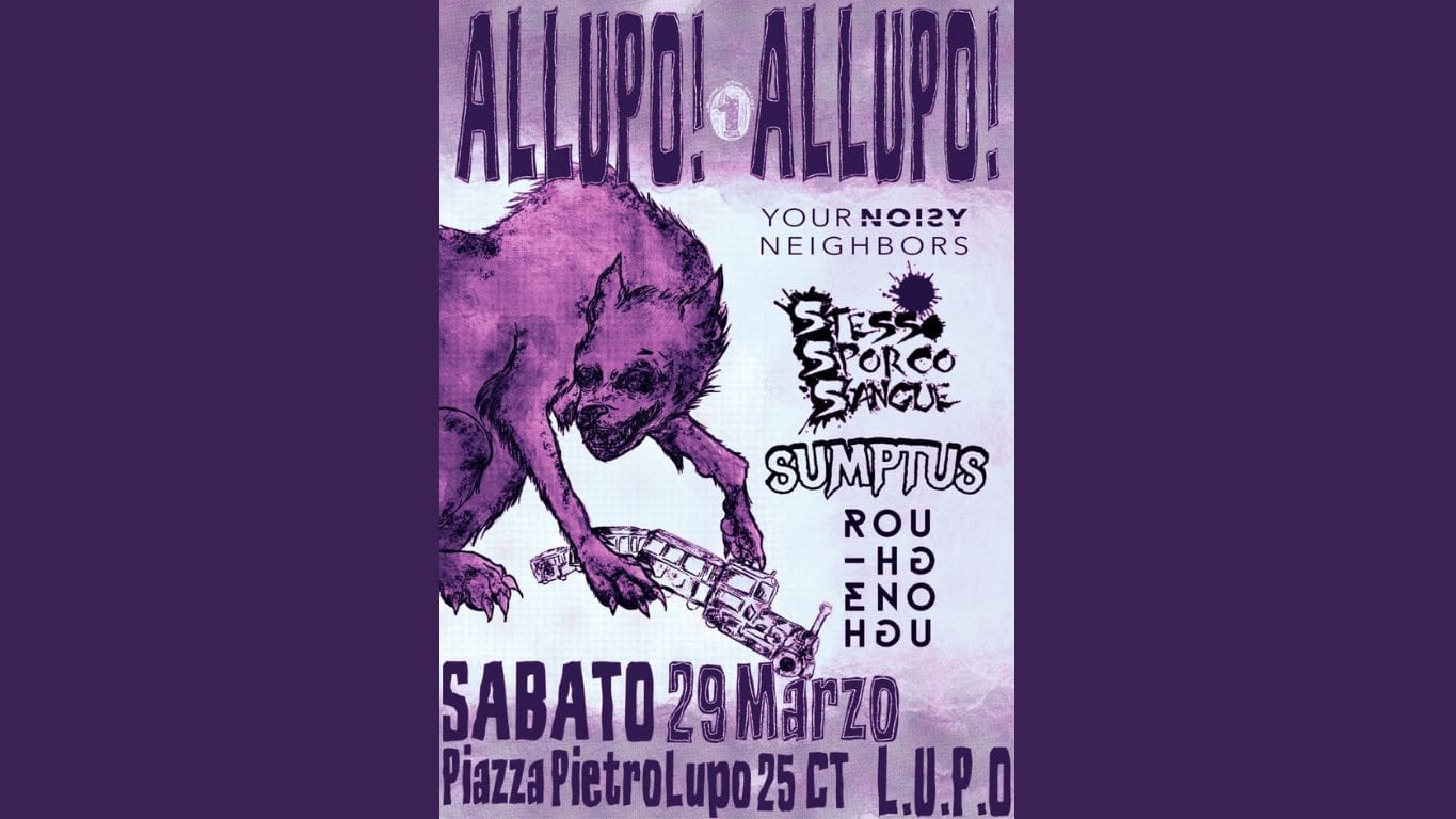 LOCANDINA CONCERTO ALLUPO! ALLUPO!