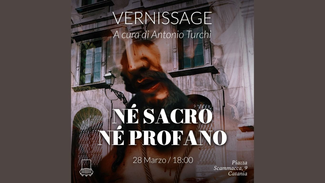 Locandina mostra Antonio Turchi