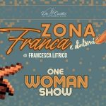 Locandina Francesca Litrico al teatro sala de Curtis di Catania