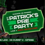 Locandina evento St. Patrick's Day da Nu land Catania