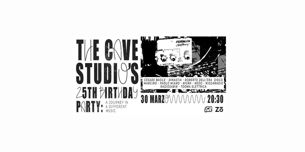 locandina the cave studios da zo catania