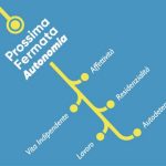 in metro "Prossima fermata: Autonomia"