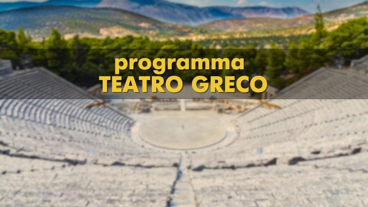 programma 2025 teatro greco di Siracusa