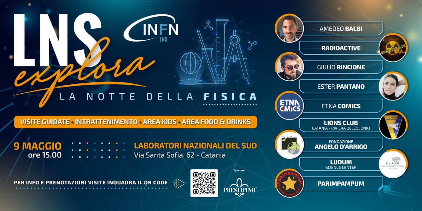 La notte della fisica - Locandina