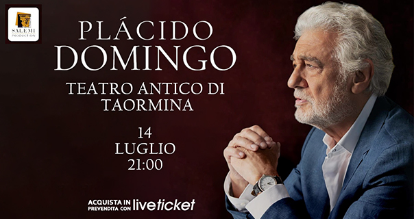 Plácido Domingo in concerto al Teatro Antico di Taormina