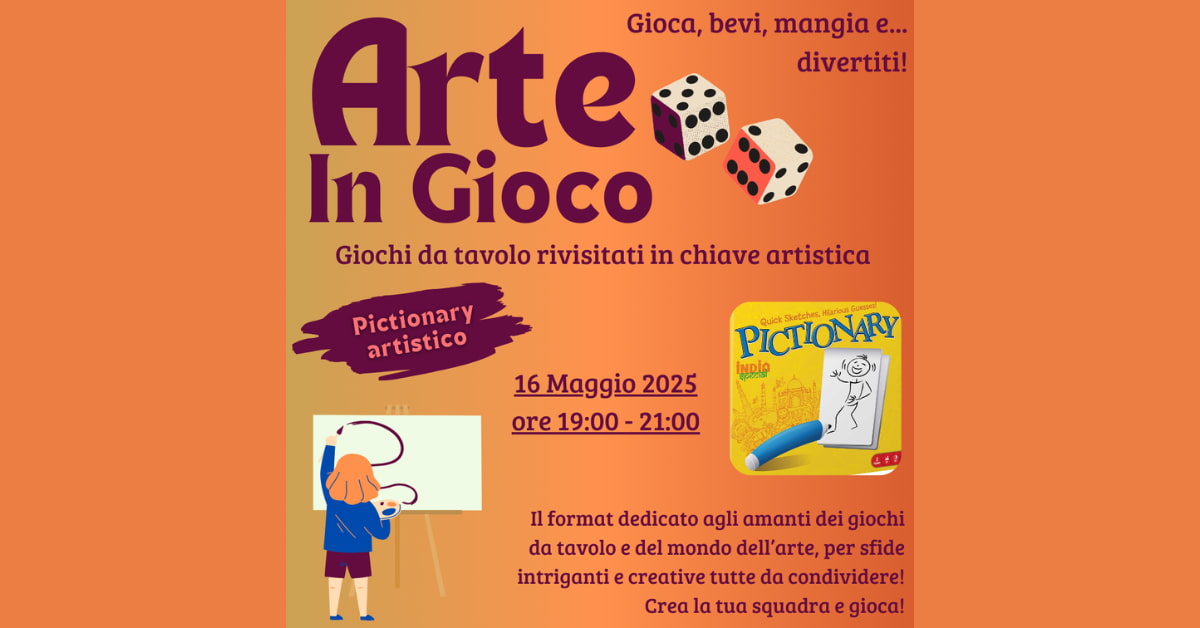 Pictionary Artistico - Locandina