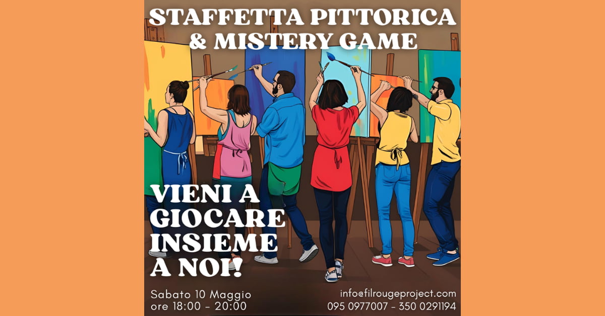 Staffetta pittorica e mistery game